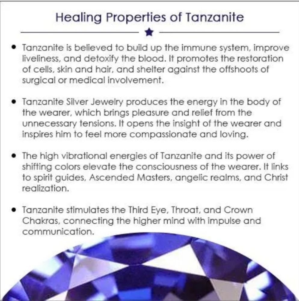 Sold5.3ct Extremely Rare Natural Purple Tanzanite Beautiful Gemstone Cushion Cut - Picture 12 of 12